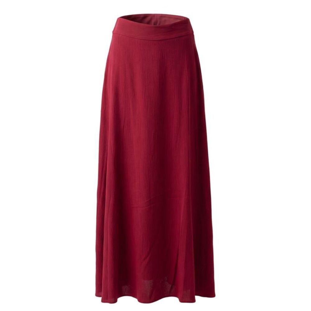 Trussardi Jeans Red Viscose Women Women's Skirt